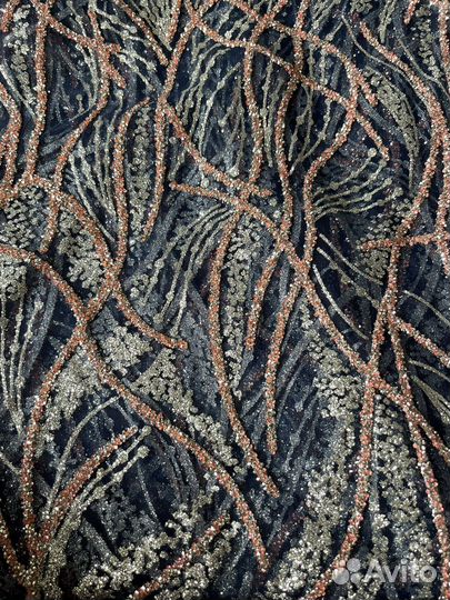 Глитер ткань