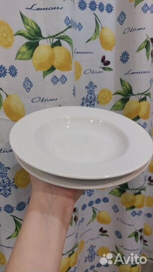 Набор тарелок фарфор faberlic home