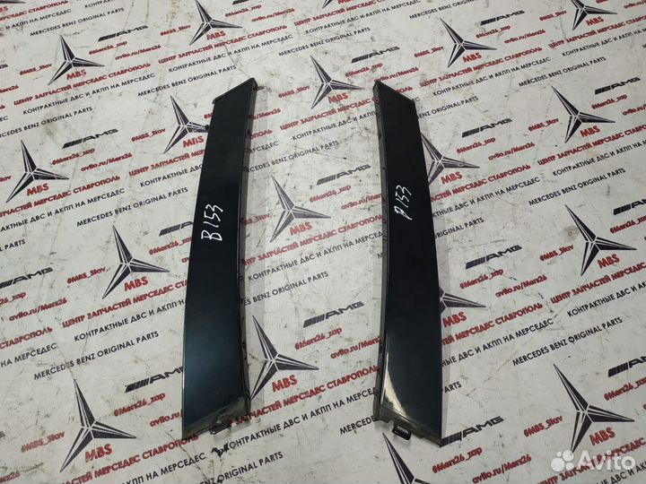 Молдинг задних стекол w211 Mercedes универсал