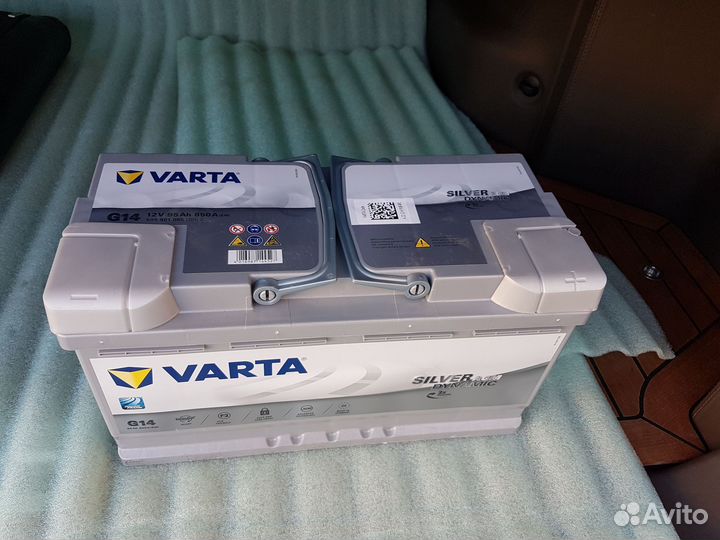 Аккумулятор varta silver dynamic agm g14