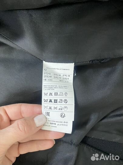 Пальто benetton 42