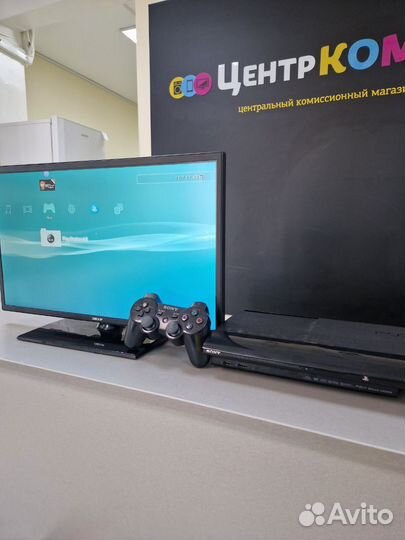 Прошитая PlayStation 3 SuperSlim 500GB с играми
