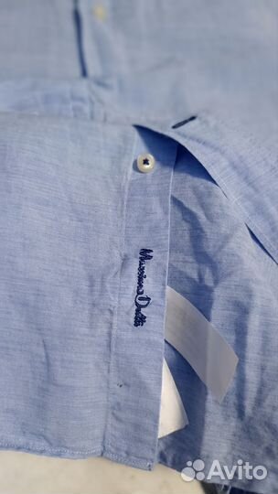 Massimo dutti рубашка лен р. М
