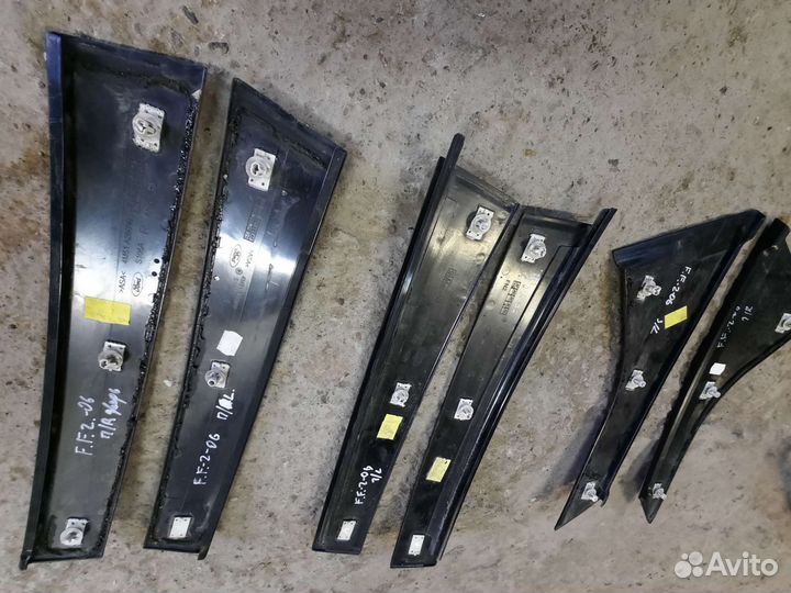 Наружные накладки дверей Ford Focus 2 седан