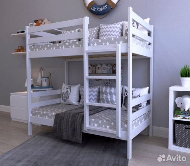 Двухярусная кровать для детей