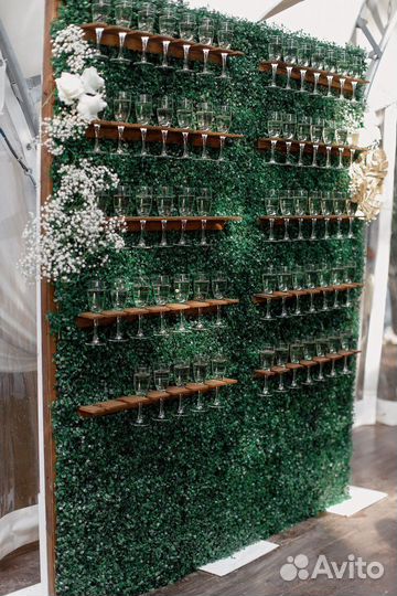 Стена для шампанского