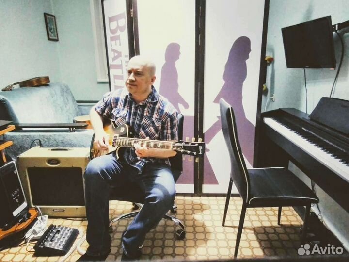 Уроки игры на гитаре, электрогитаре, укулеле