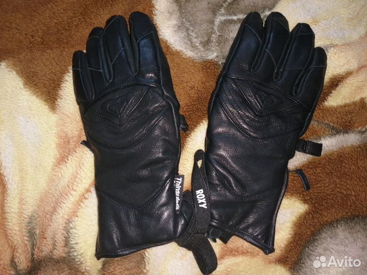 Перчатки кожаные, новые