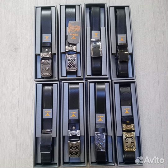 Мужской кожаный ремень