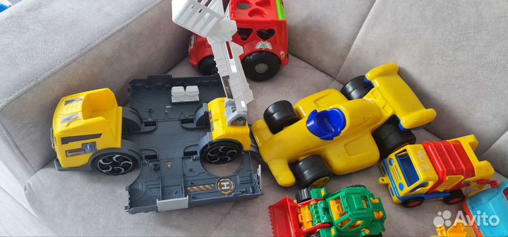 Детские машинки игрушки 10 шт