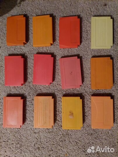 Картриджи и платы денди