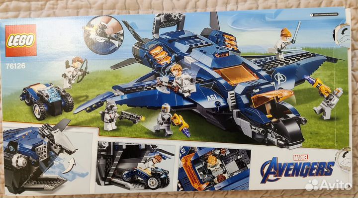 Конструктор lego Avengers Ultimate Quinjet
