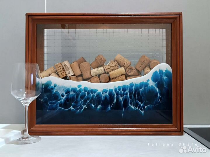 Копилка для винных пробок, Морская 3