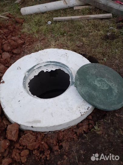 Выгребные ямы из колец