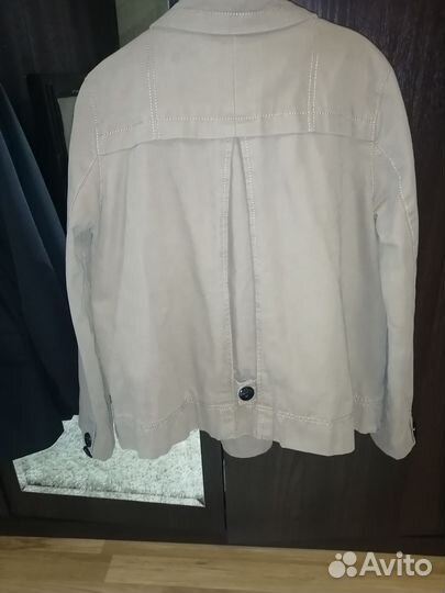 Джинсовая куртка женская 46