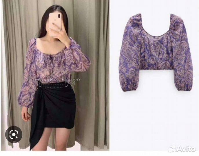 Блузка zara