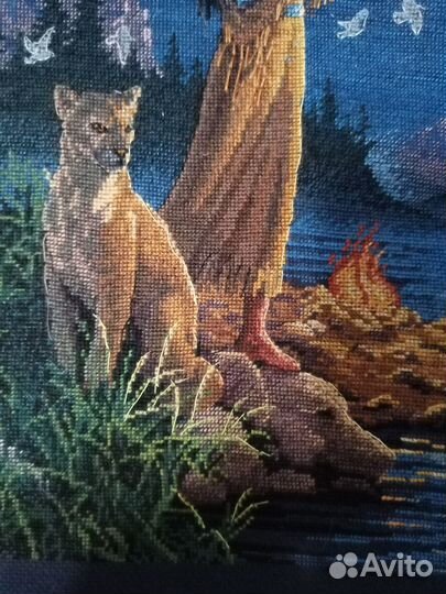 Вышитая картина Скрытые духи Dimensions