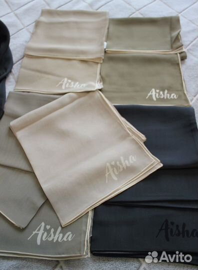 Брендовые платки «Аиша»- итальянский жоржет