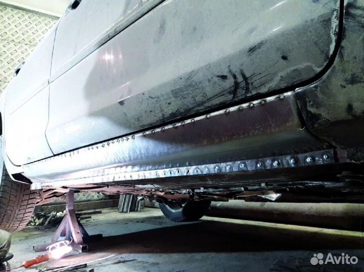 Порог ремонтный Audi A4 B6