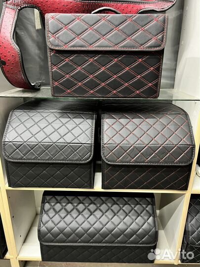 Органайзер в багажник из экокожи