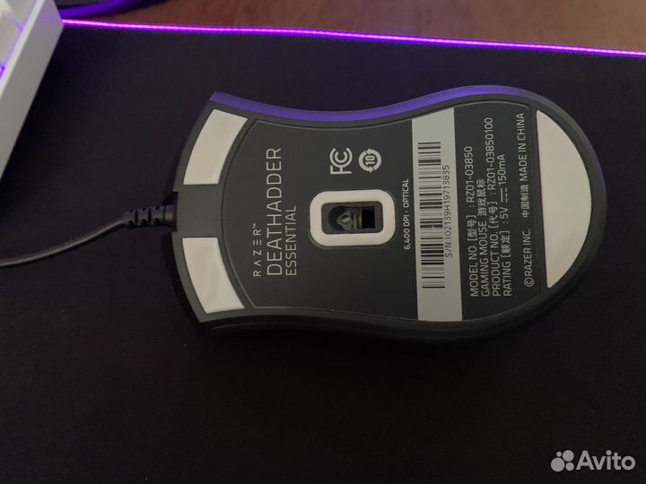 Игровая мышь razer deathadder essential