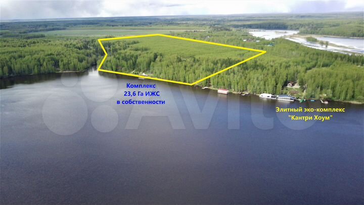 Дом 455 м² на участке 4,6 га