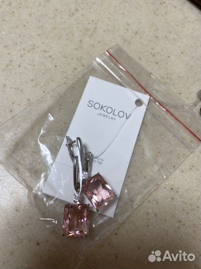 Серьги sokolov