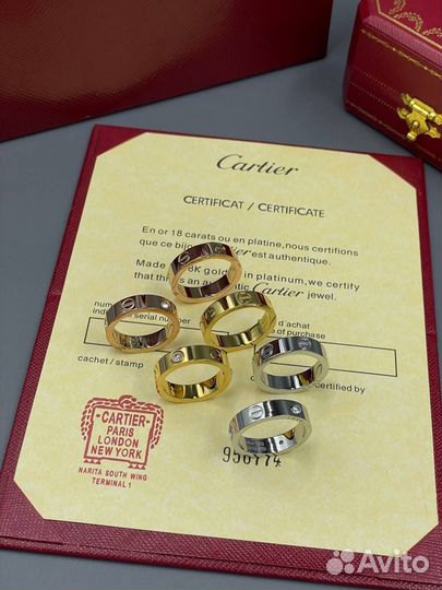 Кольцо Cartier