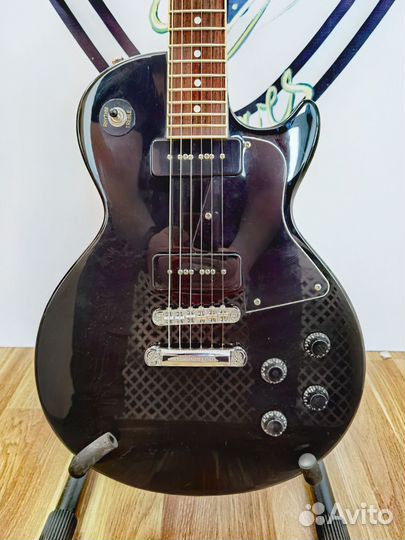 Электрогитара Blitz Les Paul Leopard P90 Идеал.сос