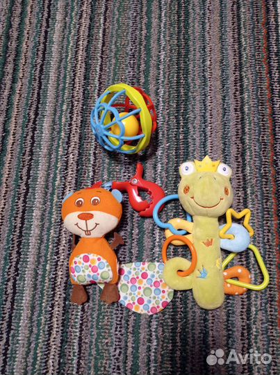 Развивающие игрушки и грызунки