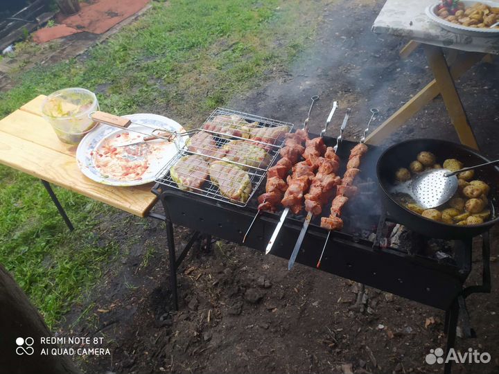 Мангал 80/30/15 см 3 мм