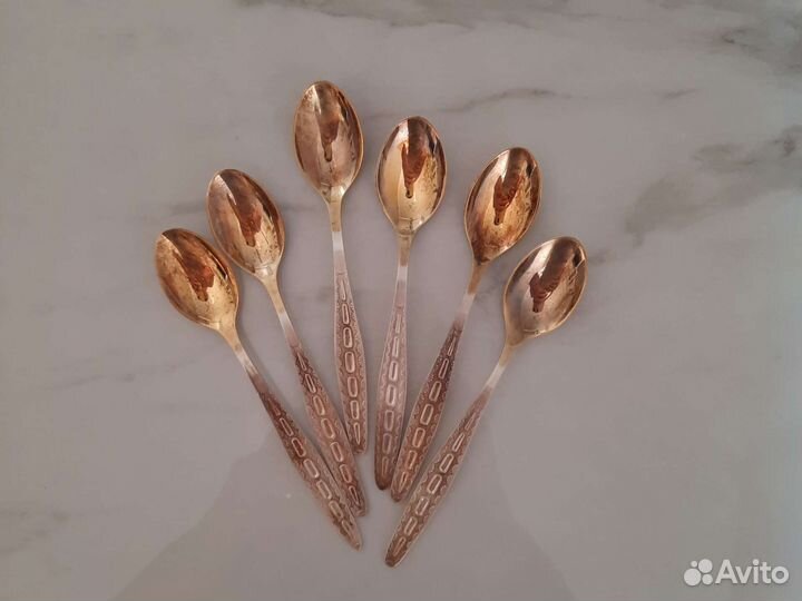 Чайные ложки из мельхиора СССР