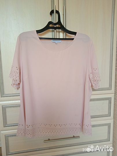 Комплект женский (кардиган+ блуза), размер 62