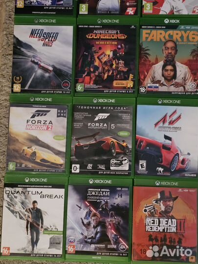 Диски Xbox one,one s,one x