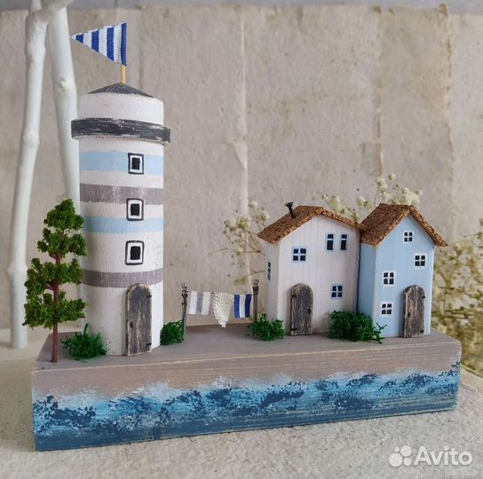 Авторские домики ручной работы 