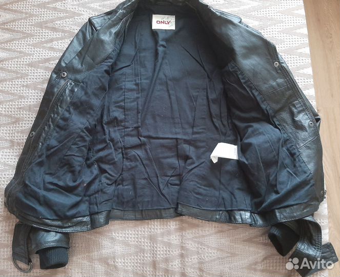Куртка кожаная женская