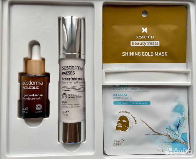 Sesderma крем для глаз, скраб, пенка, сыворотка