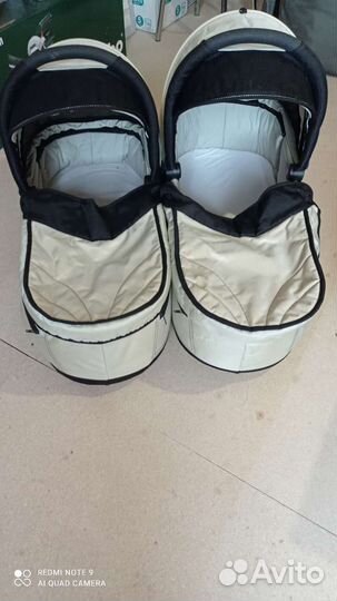 Коляска для двойни б/у