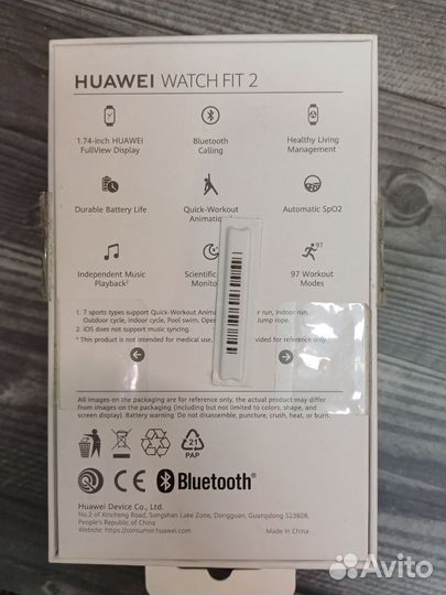 Смарт часы Huawei Fit 2