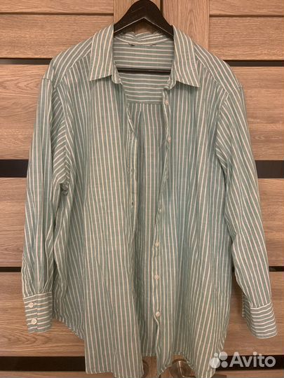 Рубашка женская летняя оверсайз M&S