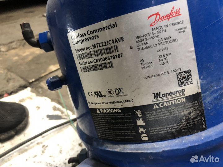 Компрессор для холодильника mtz22