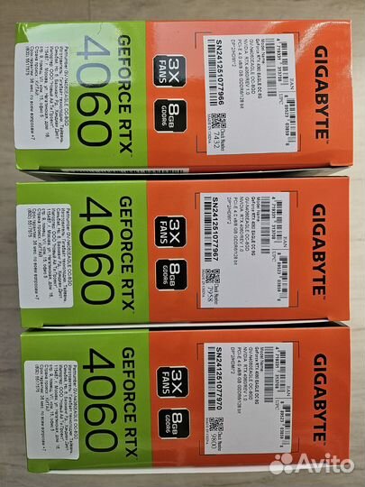 Видеокарта gigabyte nvidia RTX 4060 eagle OC