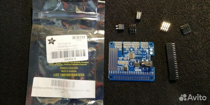 Шим контроллер сервоприводов 16 каналов Raspberry