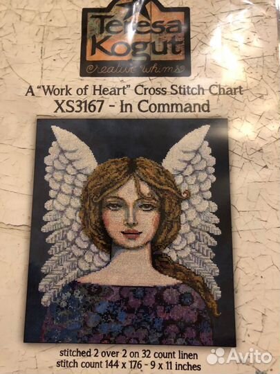 Схема вышивки Angelic Vision от Teresa Kogut скан