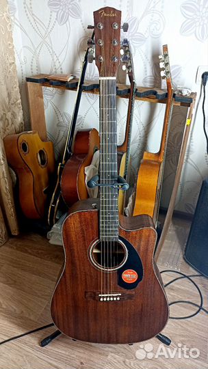 Электроакустическая гитара fender cd 60s