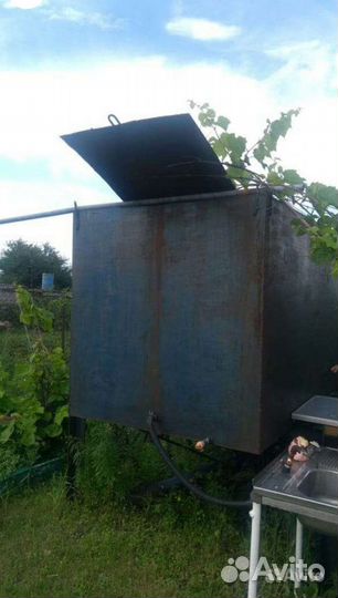 Бак для воды металлический