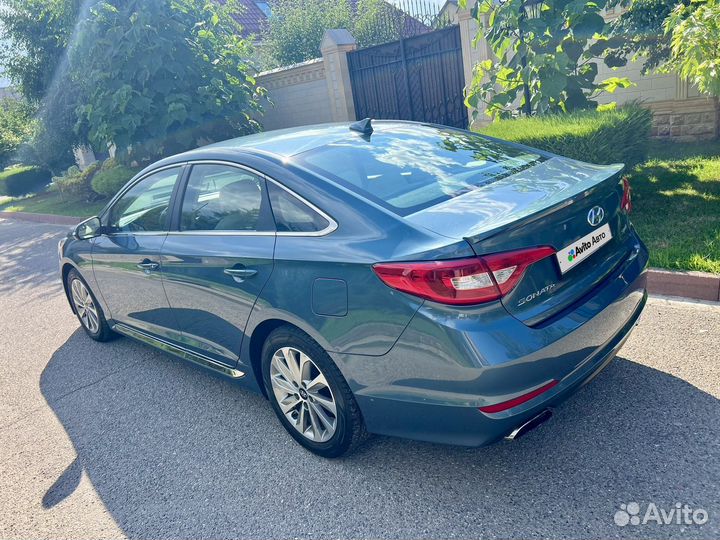 Hyundai Sonata 2.4 AT, 2017, 49 000 км