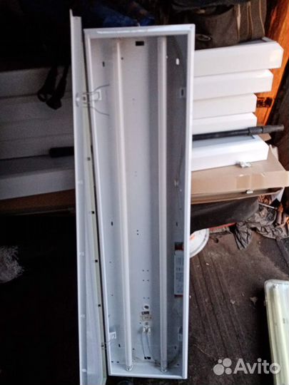 Светильники потолочные люминесцентные двухламповые