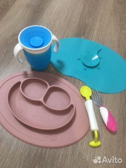 Набор для кормления ezpz, munchkin, tommi tippie