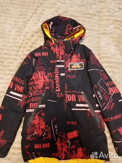 Куртка зимняя на мальчика 164